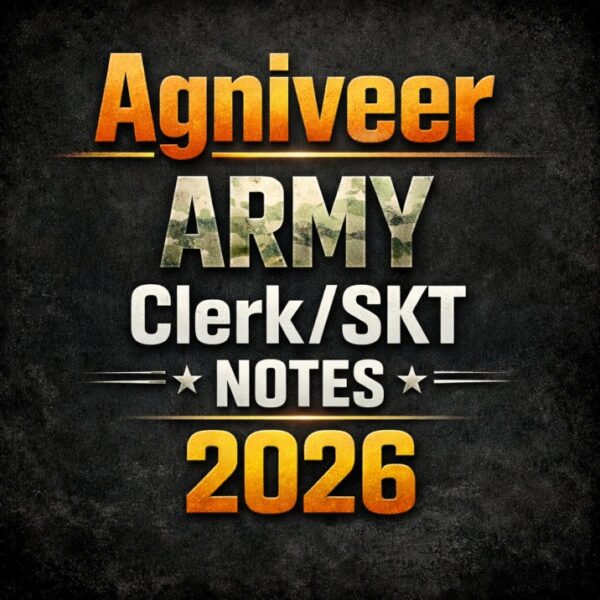 Agniveer Army Clerk / Skt Notes 2026