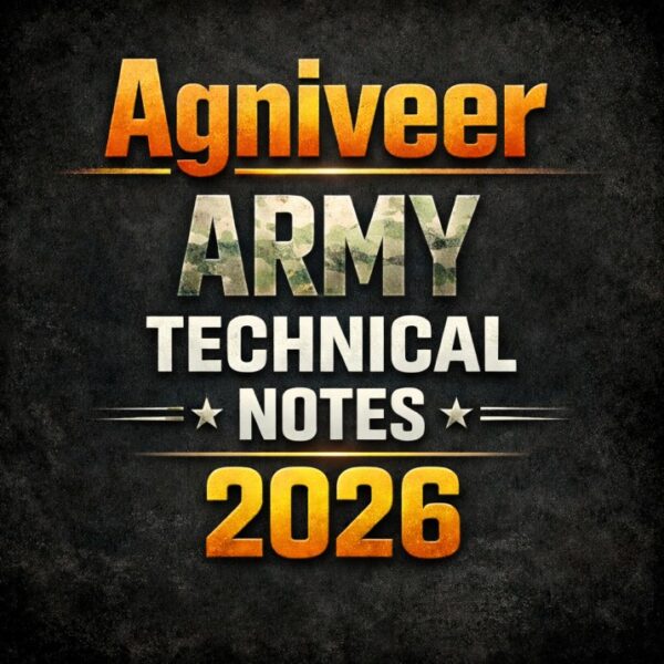 Agniveer Army Technical Notes 2026 (English+Hindi Language) Combo