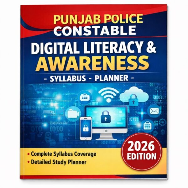 Punjab Police Digital Literacy & Awareness Notes + Syllabus + Planner